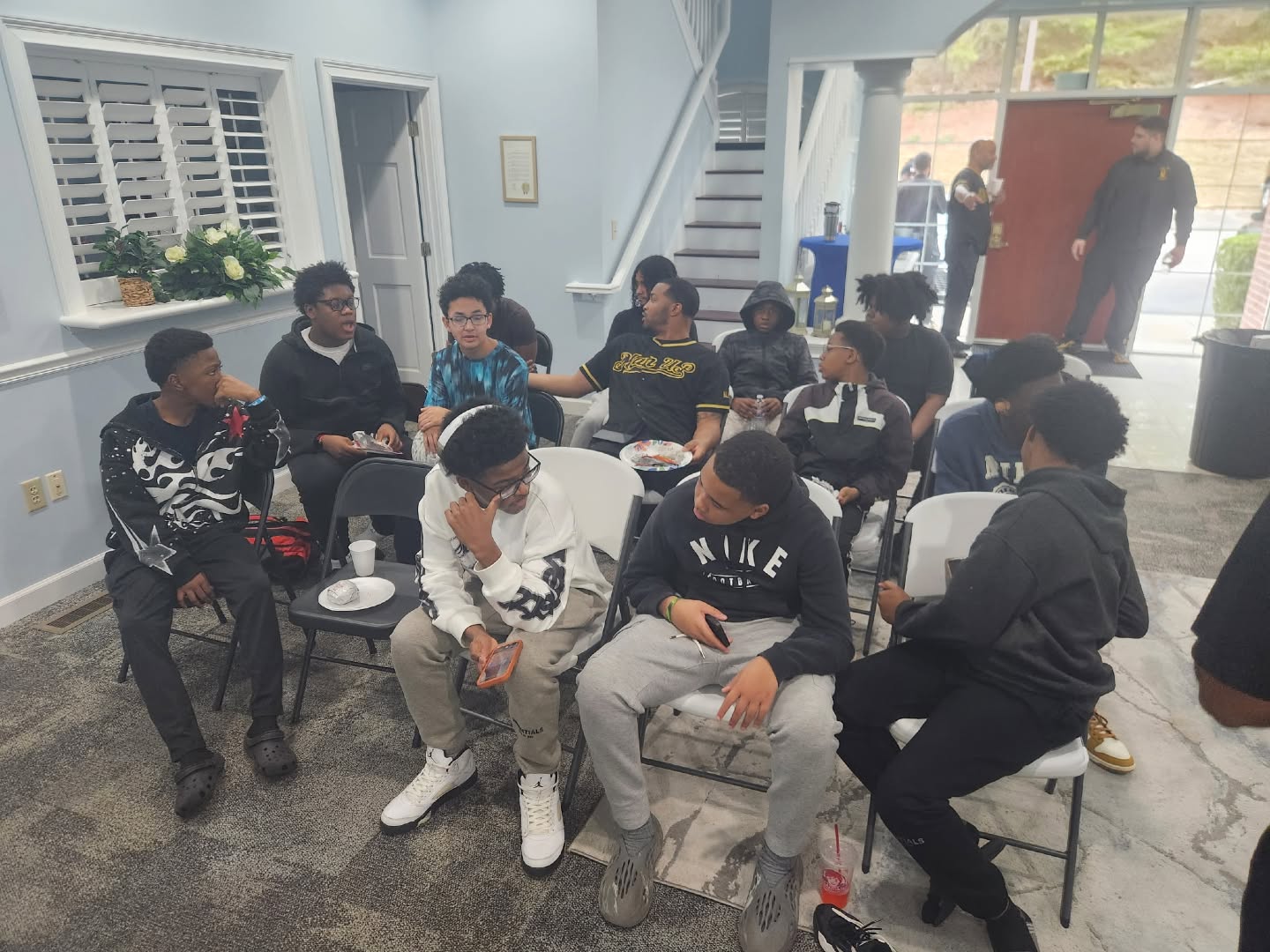 Nonprofit team activity